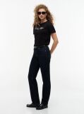 Black Regular Crew Neck T-Shirt  Women