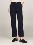 Multi Pressed Slim Straight Leg Trousers  Women