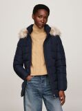 Multi Faux Fur Hooded Down Jacket  Women