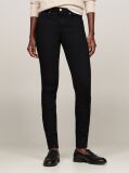 Black Como Black Mid Rise Skinny Jeans  Women