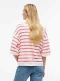 Multi Oversized Fit Stripe Polo Shirt  Women