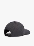 Black Corporate Flag Jacquard Baseball Cap  Men