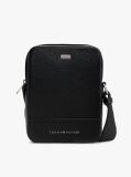 Black Crossbody Reporter Bag  Men