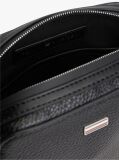 Black Crossbody Reporter Bag  Men