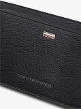 Black Pebble Grain Bum Bag  Men