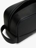 Black Enamel Flag Washbag  Men