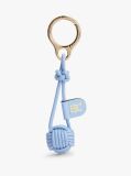 Blue Rope Knot Bag Charm  Women