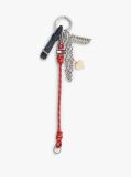 Multi Multiple Logo Charm Keyring  Women