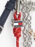 Multi Multiple Logo Charm Keyring  Women