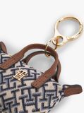 Multi TH Monogram Plaque Jacquard Bag Charm  Women