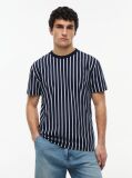 Multi Vertical Stripe T-Shirt  Men