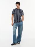 Multi Vertical Stripe T-Shirt  Men