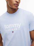 Blue Logo Graphic Slim T-Shirt  Men