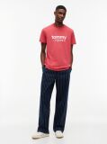 Red Logo Graphic Slim T-Shirt  Men