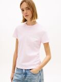 Pink Bubble Logo Crew Neck T-Shirt  Women