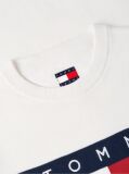 White Tommy Flag Slim Mini Jumper Dress  Women