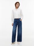 Denim Mid Rise Loose Wide Leg Jeans  Women