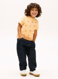 Orange Print Jersey Crew Neck T-Shirt  Boys