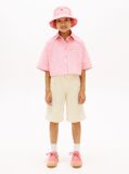 Multi Essential Relaxed Fit Stripe Short Sleeve Shirt  Girls
