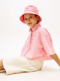 Multi Essential Relaxed Fit Stripe Short Sleeve Shirt  Girls