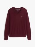 Red V-Neck Regular Fit Jumper  Men