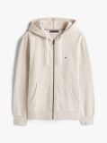 Beige Fleece Zip-Thru Hoody  Men