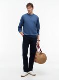 Blue Essential Fleece Sweatshirt  Men