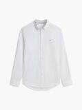 White TH Flex Regular Fit Dobby Shirt  Men