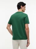 Green Floral Graphic Pocket T-Shirt  Men
