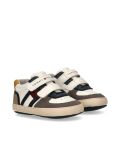 Multi Flag Hook And Loop Sneakers  Boys