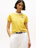 Yellow Hilfiger Sailing Relaxed Back Logo T-Shirt  Women