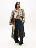 Blue Relaxed Straight Leg Trousers  Women