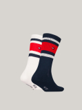 Multi Tommy Hilfiger Socks With Sport Striped Design 2 Pack  Kids Unisex