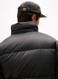 Black Water Repellent Ripstop Alaska Puffer Jacket  Men