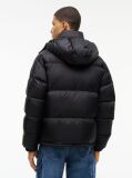 Black Water Repellent Ripstop Alaska Puffer Jacket  Men