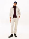 Beige Fleece Zip-Thru Hoody  Men