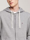Grey Fleece Zip-Thru Hoody  Men