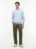 Blue Flag Embroidery Terry Hoody  Men