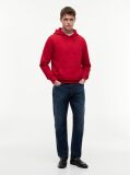 Red Flag Embroidery Terry Hoody  Men