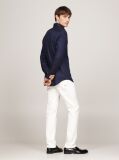 Blue Flex Slim Fit Poplin Shirt  Men