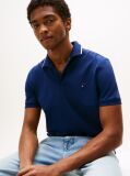 Blue Performance Tipped Regular Polo  Men