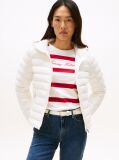 Beige Down Reg Hooded Jacket  Women