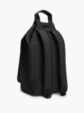 Black Metal Logo Crossbody Sling Bag  Men