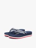 Multi Webbing Strap Signature Wedge Flip-Flops  Women