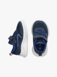 Blue Logo Lace-Up Hook And Loop Sneakers  Boys