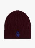 Red TH Crest Knit Beanie  Kids Unisex