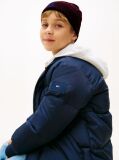Red TH Crest Knit Beanie  Kids Unisex