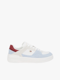 Multi Mixed Texture Basketball Trainers  Women