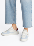 Multi Mixed Texture Basketball Trainers  Women