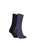 Blue 2-Pack Tommy Hilfiger Dot Women's Socks  Women